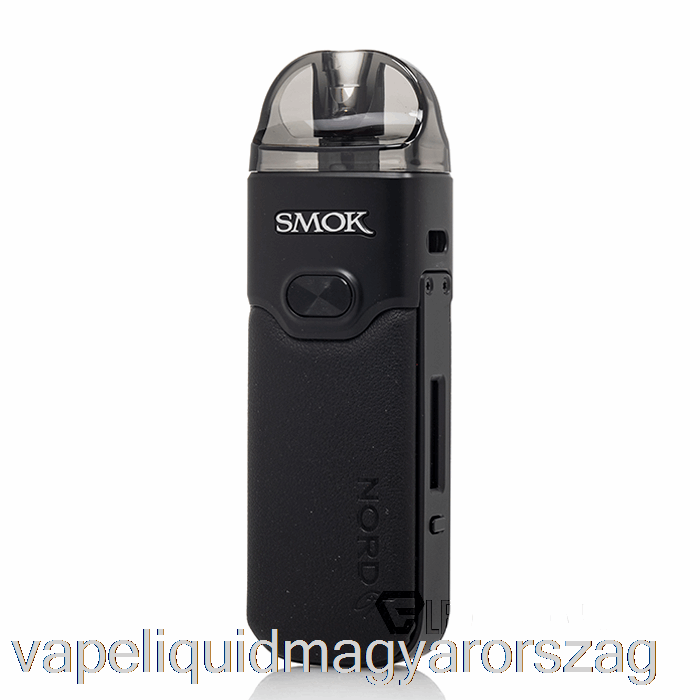 Smok Nord Gt 80w Pod System Matt Fekete Bőr Vape E Cigi